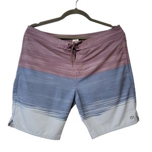 Travis Mathew Men'sDown On The 20 Boardshort 19.5'Size 38